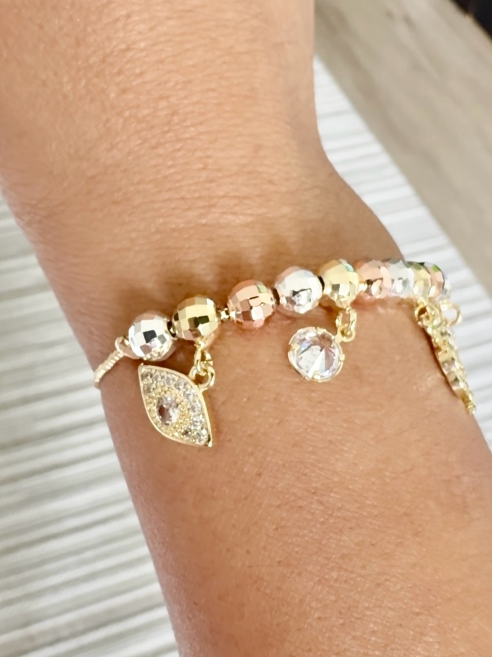 ✨ Gold Filled Lucky Charm Adjustable Bracelet ✨